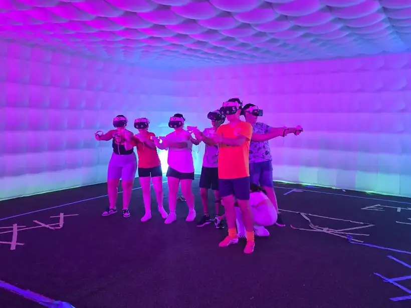 Arena VR con più giocatori