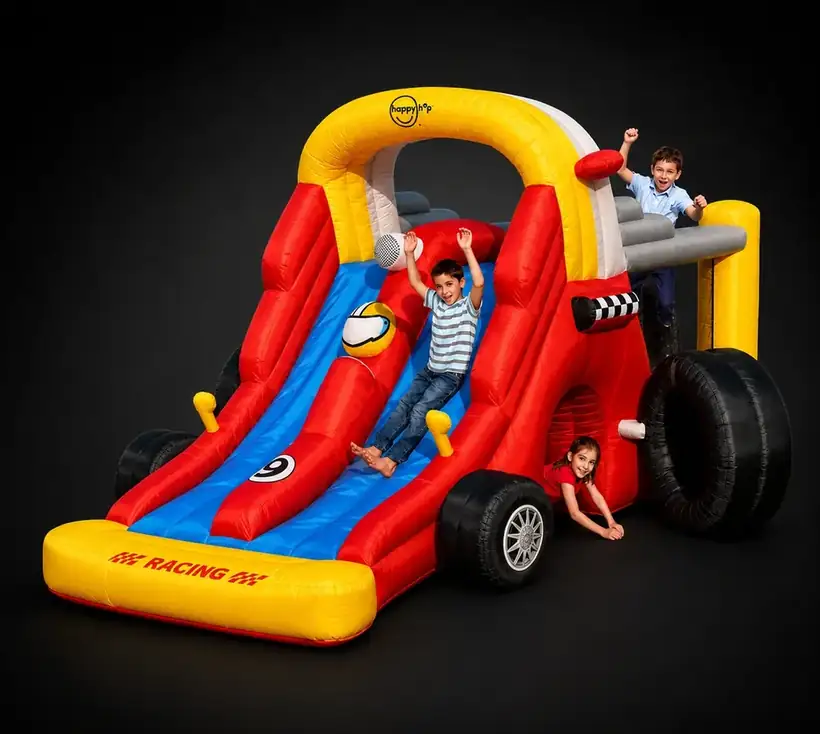 Gonfiabile reale Red Flame con bambini